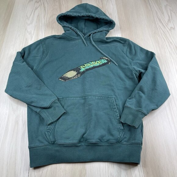 Palace Chizzle Up Hoodie Sweatshirt Pullover Green Color Men’s Size M Terry - Picture 1 of 13